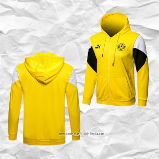 Chaqueta con Capucha del Borussia Dortmund 2021 2022 Amarillo