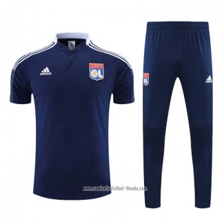 Conjunto Polo del Lyon 2022 2023 Azul