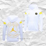 Sudadera con Capucha del Paris Saint-Germain Jordan 2023 2024 Blanco