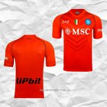 Camiseta Napoli Portero 2023 2024 Naranja Tailandia