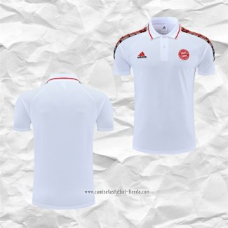 Camiseta Polo del Bayern Munich 2022 2023 Blanco