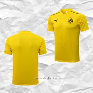 Camiseta Polo del Borussia Dortmund 2021 2022 Amarillo