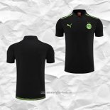 Camiseta Polo del Borussia Dortmund 2022 2023 Negro