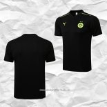 Camiseta Polo del Borussia Dortmund 2022 2023 Negro