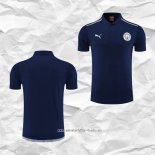 Camiseta Polo del Manchester City 2022 2023 Azul Marino