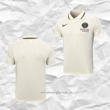 Camiseta Polo del Paris Saint-Germain 2023 2024 Albaricoque