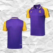 Camiseta Polo del Real Madrid 2023 2024 Purpura