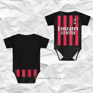 Camiseta Primera AC Milan 2022 2023 Bebe