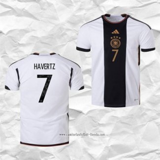 Camiseta Primera Alemania Jugador Havertz 2022