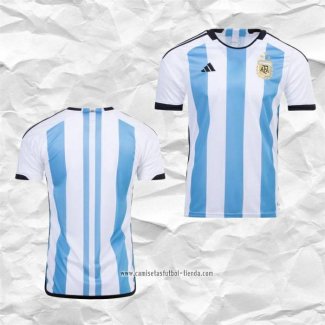 Camiseta Primera Argentina 3 Estrellas 2022 (2XL-4XL)
