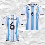 Camiseta Primera Argentina Jugador Pezzella 2022