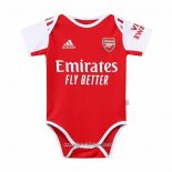 Camiseta Primera Arsenal 2022 2023 Bebe