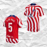 Camiseta Primera Atletico Madrid Jugador R.De Paul 2022 2023