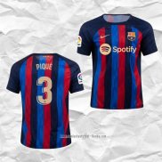 Camiseta Primera Barcelona Jugador Pique 2022 2023
