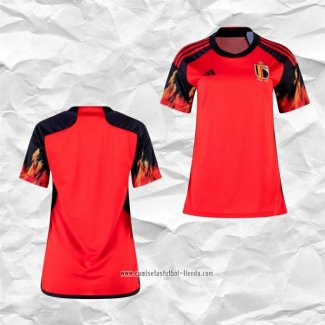 Camiseta Primera Belgica 2022 Mujer