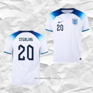 Camiseta Primera Inglaterra Jugador Sterling 2022