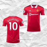 Camiseta Primera Manchester United Jugador Rashford 2022 2023