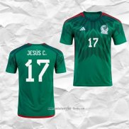 Camiseta Primera Mexico Jugador Jesus C. 2022