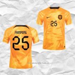Camiseta Primera Paises Bajos Jugador Frimpong 2022