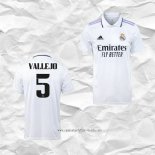 Camiseta Primera Real Madrid Jugador Vallejo 2022 2023