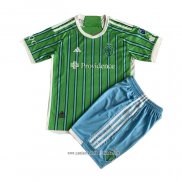 Camiseta Primera Seattle Sounders 2024 2025 Nino