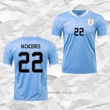 Camiseta Primera Uruguay Jugador M.Caceres 2022