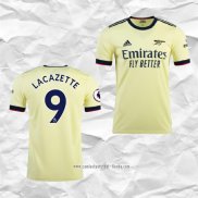 Camiseta Segunda Arsenal Jugador Lacazette 2021 2022