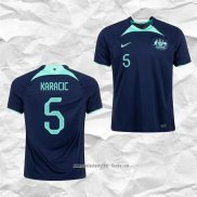 Camiseta Segunda Australia Jugador Karacic 2022