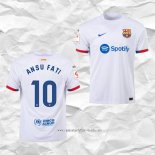 Camiseta Segunda Barcelona Jugador Ansu Fati 2023 2024