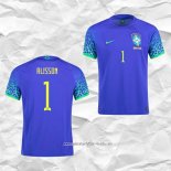 Camiseta Segunda Brasil Jugador Alisson 2022