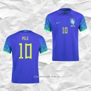 Camiseta Segunda Brasil Jugador Pele 2022