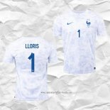 Camiseta Segunda Francia Jugador Lloris 2022