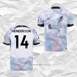 Camiseta Segunda Liverpool Jugador Henderson 2022 2023
