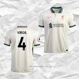 Camiseta Segunda Liverpool Jugador Virgil 2021 2022