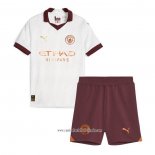 Camiseta Segunda Manchester City 2023 2024 Nino