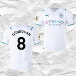 Camiseta Segunda Manchester City Jugador Gundogan 2021 2022