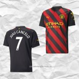 Camiseta Segunda Manchester City Jugador Joao Cancelo 2022 2023