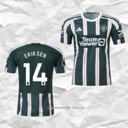 Camiseta Segunda Manchester United Jugador Eriksen 2023 2024