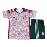 Camiseta Segunda Mexico 2022 Nino