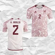 Camiseta Segunda Mexico Jugador N.Araujo 2022