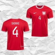 Camiseta Segunda Polonia Jugador Skoras 2022