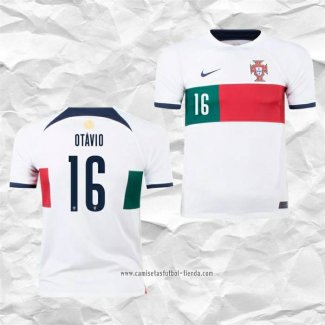 Camiseta Segunda Portugal Jugador Otavio 2022