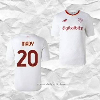 Camiseta Segunda Roma Jugador Mady 2022 2023