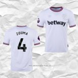 Camiseta Segunda West Ham Jugador Zouma 2023 2024