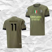 Camiseta Tercera AC Milan Jugador Ibrahimovic 2022 2023