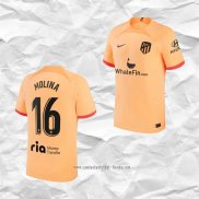 Camiseta Tercera Atletico Madrid Jugador Molina 2022 2023