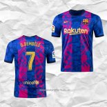 Camiseta Tercera Barcelona Jugador O.Dembele 2021 2022