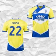 Camiseta Tercera Juventus Jugador Chiesa 2021 2022