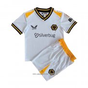 Camiseta Tercera Wolves 2021 2022 Nino