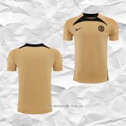 Camiseta de Entrenamiento Chelsea 2022 2023 Oro